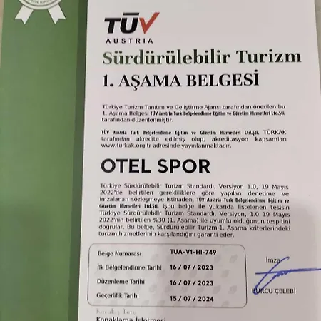 Отель Spor Анкара